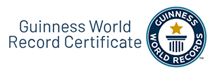 Guinness World Record Certificate badge